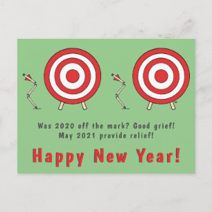 gott nytt år vykort - nytt år 2021 Art.