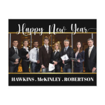 Gott nytt år-vykort