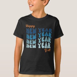 Gott nytt år Y'all Boys' T Shirt