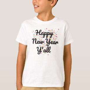 Gott nytt år Y'all T-Shirt