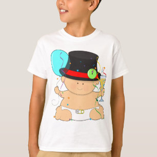 Gott nytt årbaby tee shirt