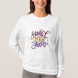 Gott nytt årfärg 2 t-shirt