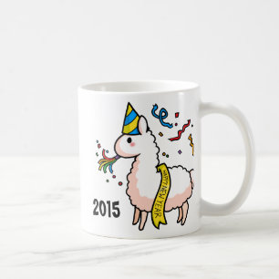 Gott nytt årLlama Kaffemugg
