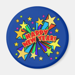 Gott nytt årT-tröja, ölSteins, party favors Magnet