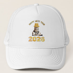 Gott nytt kattår 2026 keps