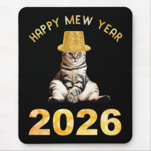 Gott nytt kattår 2026 musmatta