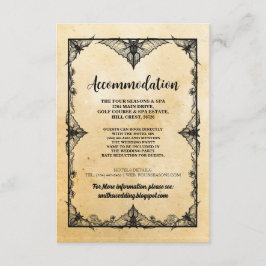 Gott Ram Rustic-Bröllopskort Tilläggskort