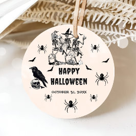 Gott skal för Vintage i halloween fest Vuxen Gåvor Etiketter