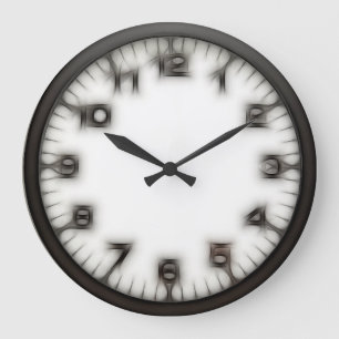 Gott slemhinnor, rund väggklocka