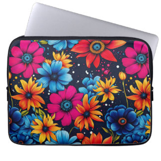 Gott sötningsmedel Blommor och Ro Laptop Fodral