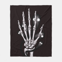 Gott spöken-skelett fleecefilt