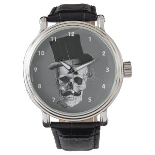 Gott steampunkskalle armbandsur