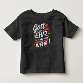 Gott zur Ehr dem Nächsten zur Wehr - Feuerwehr T Shirt