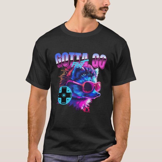 Gotta Go Fast! T Shirt (Framsida)