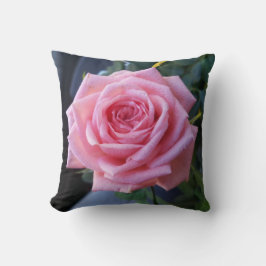 Gotta kärlek a rosa ros dekorativ kudde