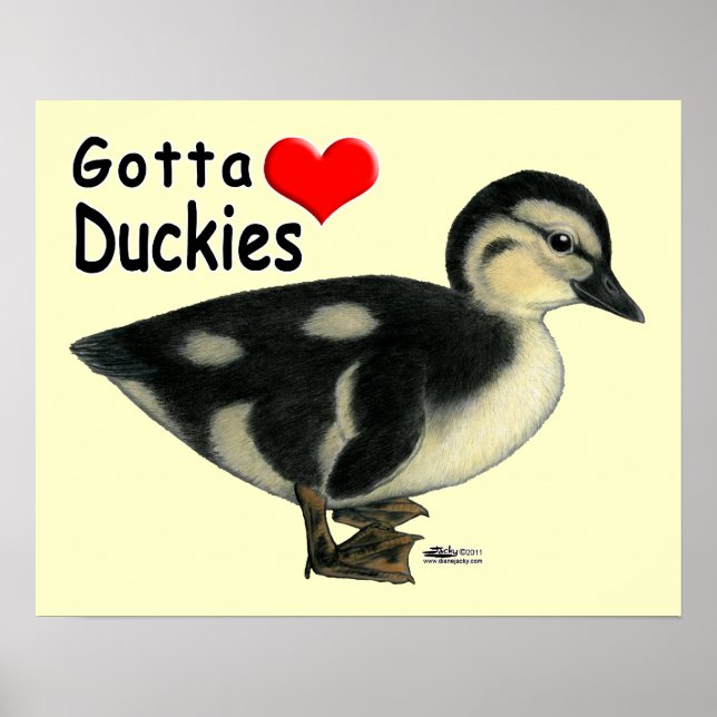 Gotta Love Duckies Poster (Framsidan)