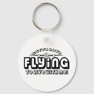 gottaloveflying nyckelring