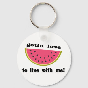 gottaloveWatermelon Nyckelring