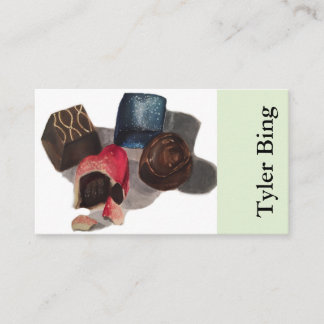 Gottegris chokladkonstvisitkort visitkort