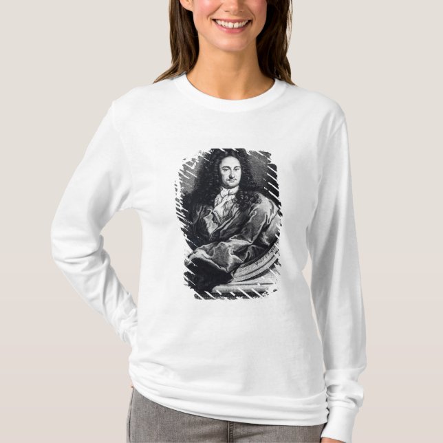 Gottfried Wilhelm Leibniz T Shirt (Framsida)