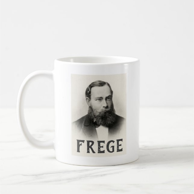 Gottlob Frege Coffee Mugg (Vänster)