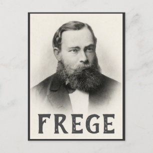 Gottlob Frege Vykort