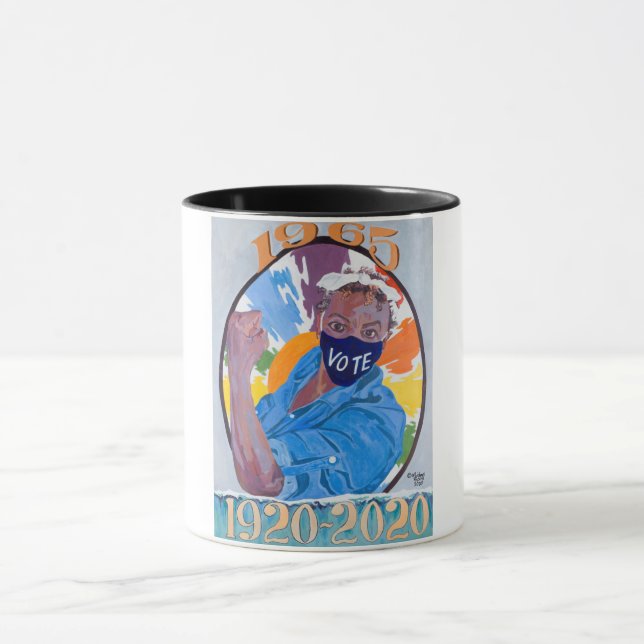 GOTV/Rainbo Rosa Coffee Mugg. Mugg (Center)