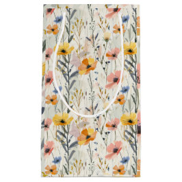 Gouache Meadow Flowers Mönster