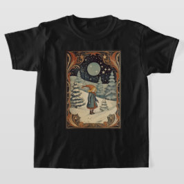 Gouache Vintage Retro-jul T Shirt