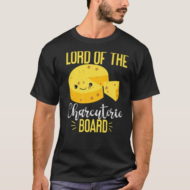 Gouda Cheese Lord of the Charcuterie Board T Shirt (Framsida)
