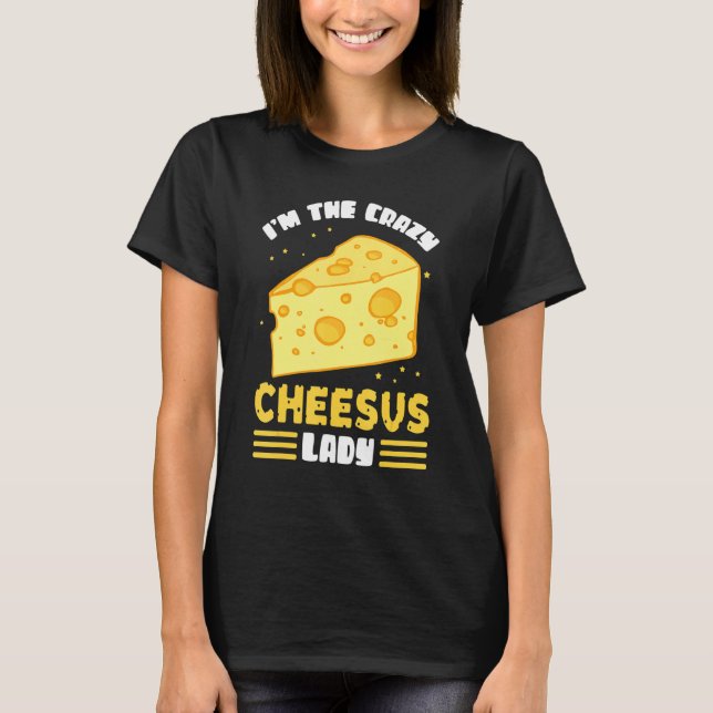Gouda Cheesus Dam Cheese Gouda 2 T Shirt (Framsida)