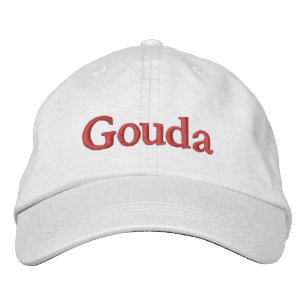 Gouda Embroized Baseball Cap Broderad Keps