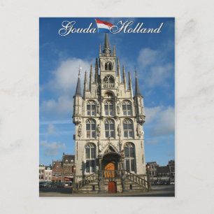 Gouda Holland vycard Vykort