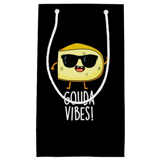 Gouda Vibes Rolig Ost Puns Mörk BG (Framsidan)