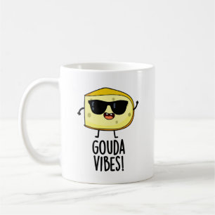 Gouda Vibes Roligt Ostskämt Kaffemugg