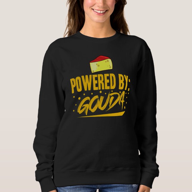 Goudaost Rökad Queso Skivor Riven   T Shirt (Framsida)