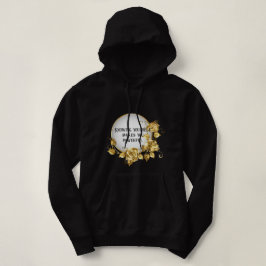 gouden opdruk met tekst t shirt