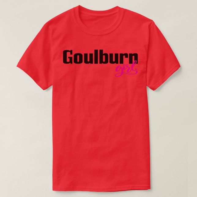 Goulburn Girl T Shirt (Design framsida)