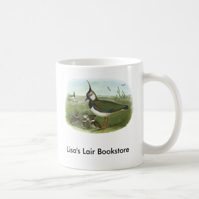 Gould - Lapwing - Promo för Vanellusvanellus Kaffemugg (Höger)