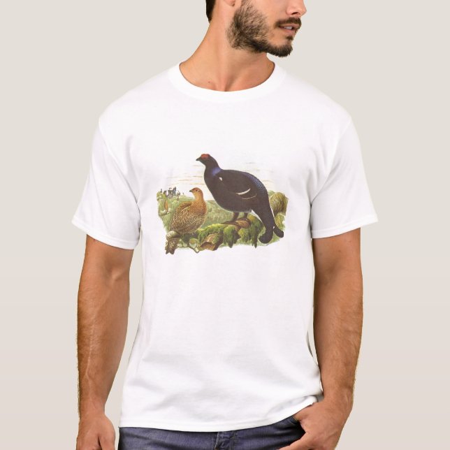 Gould - orre - Lyrurustetrix T-shirt (Framsida)