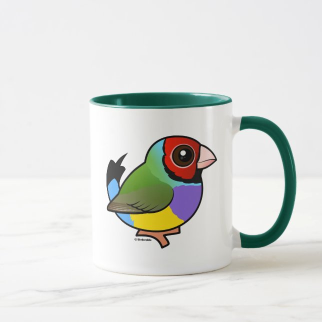 Gouldian Finch Mugg (Höger)