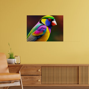 Gouldian Finch Poster