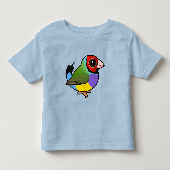 Gouldian Finch T-shirt (Framsida)