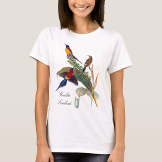Goulds illustration för Sunbird vintage av John Tee Shirt