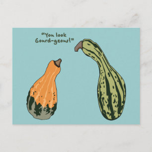 Gourd-geous Vykort