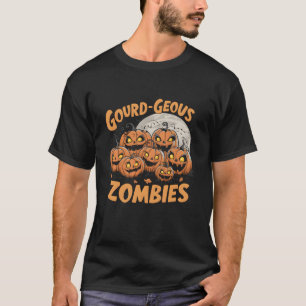 Gourd geous Zombies Spooky Zombie Pumpkins roligt T Shirt