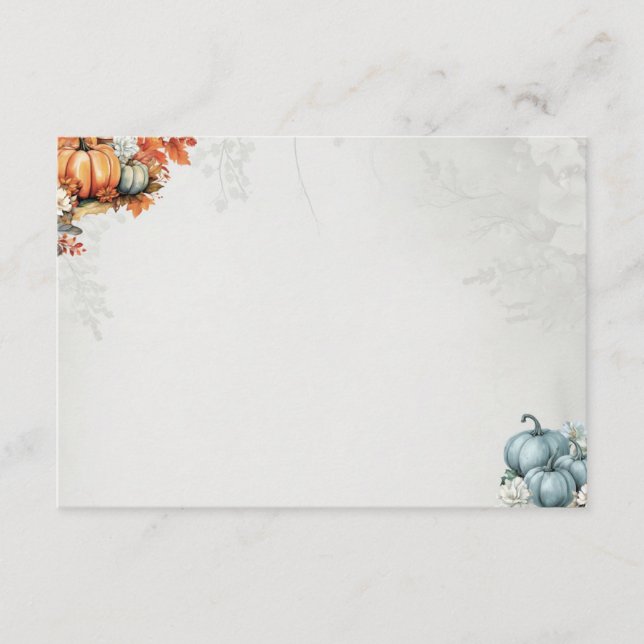 Gourdegous Basic Blank Recipe-kort Tilläggskort (Framsida)