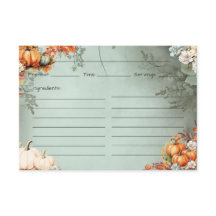 Gourdegous Recipe-kort