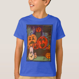 Gourds Halloween Boy's T Shirt