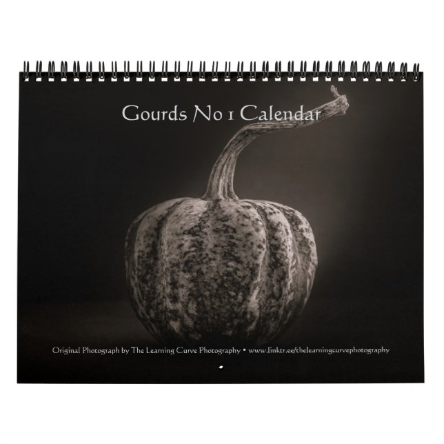 Gourds No 1 Kalender (Omslag)